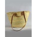 Palm basket, grab handles and shoulder strap.