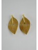 Leaf earrings.